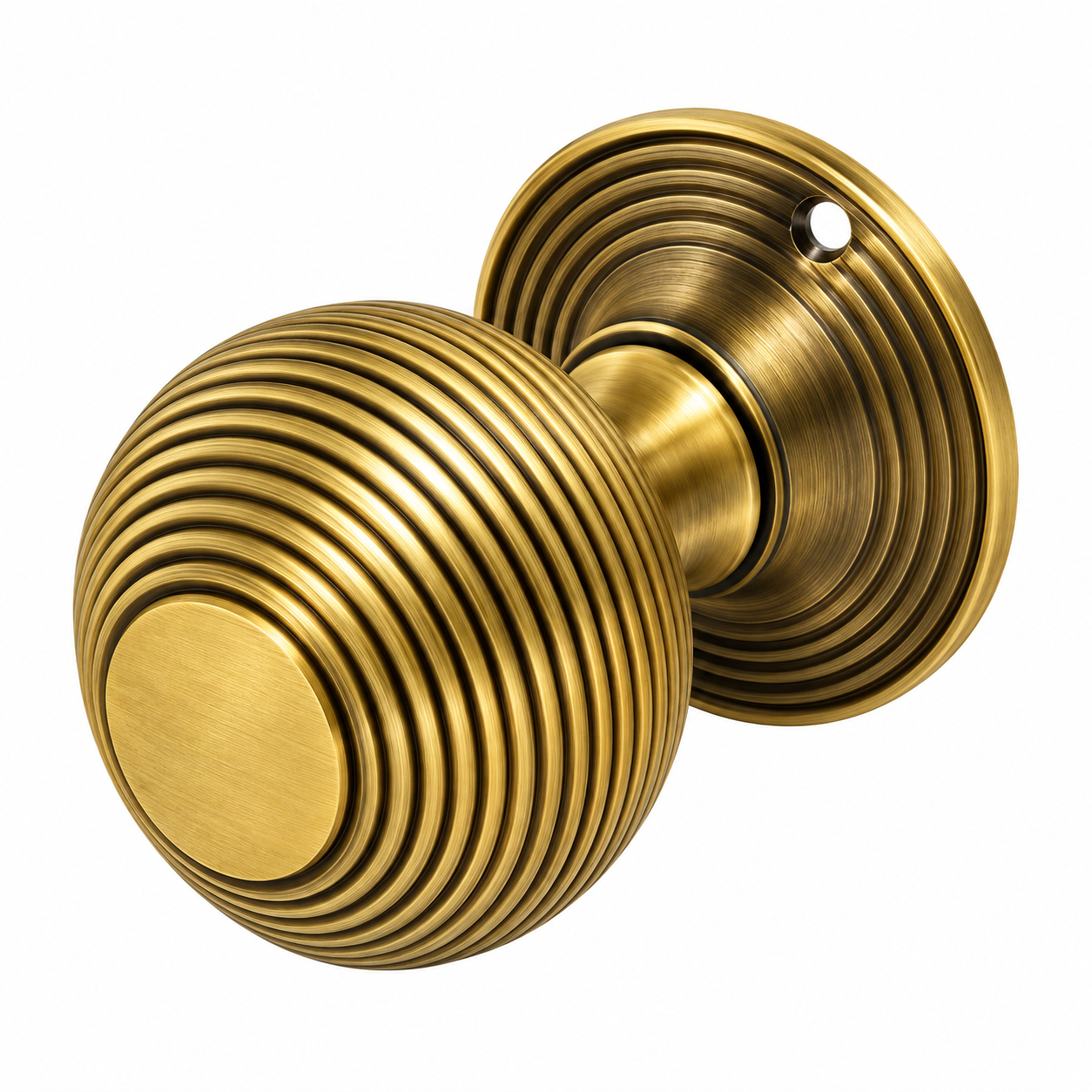 Ribbed Door Knob